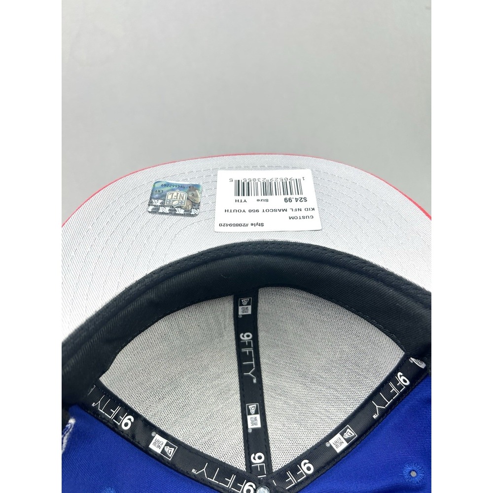 Buffalo Bills YOUTH New‎ Era 2016 Mascot SnapBack Hat Adjustable Cap NEW NWT - Picture 8 of 10